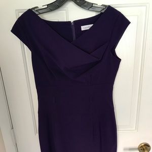 Calvin Klein Women's Purple Dress size 4